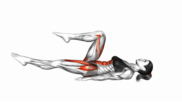 90 Degrees Single Knee Crunch